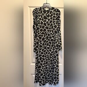 Sassy Black and White Dress by Ann Taylor